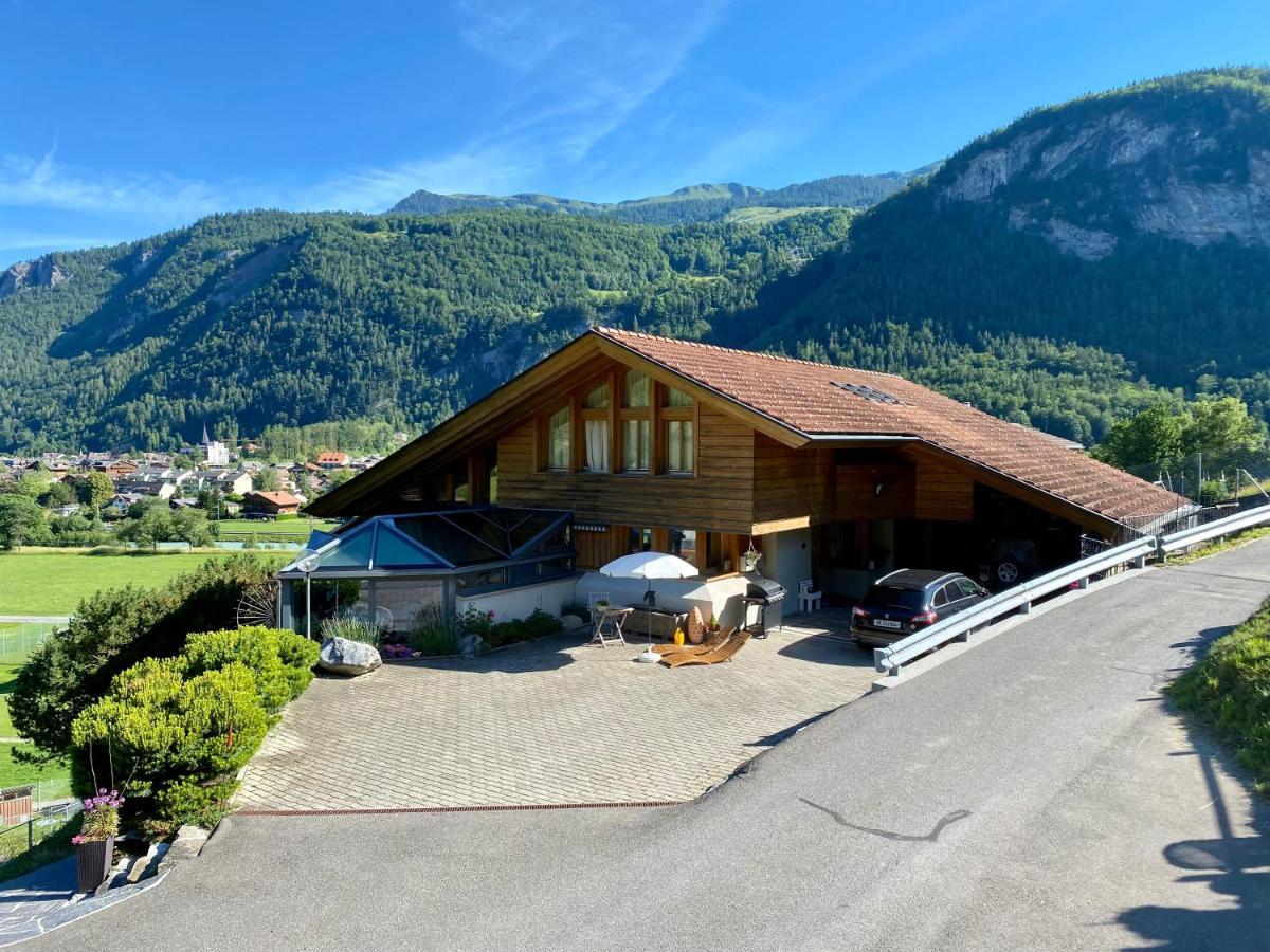 Appartement Aareschlucht- Grandiose Aussicht Fuer 2-6 Pers. Meiringen Exterior photo